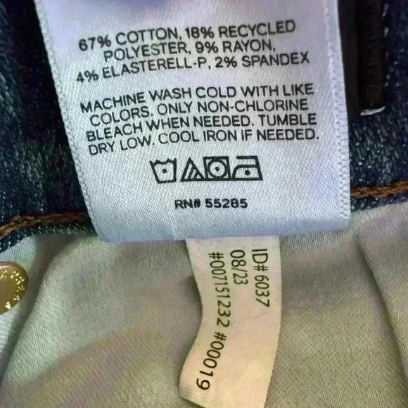 Express Mid Rise Ripped Skyscraper Jeans - Picture 12 of 16